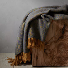 Load image into Gallery viewer, my lerwick throw - navy