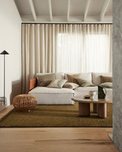 Load image into Gallery viewer, my silvio oakmoss rug - 100% nz wool
