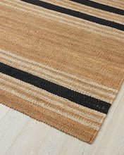Load image into Gallery viewer, my syracuse jute rug - mirrored stripe 2000 x 3000