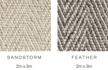 Load image into Gallery viewer, my zambesi feather rug - wool 2000 x 3000