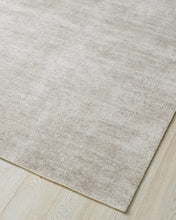 Load image into Gallery viewer, my almonte rug - bamboo silk & wool - oyster 2000 x 3000