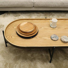 Load image into Gallery viewer, the Ōhura oval coffee table - natural