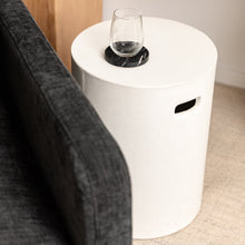 Load image into Gallery viewer, crete pipe stool - chalk