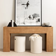 Load image into Gallery viewer, crete pipe stool - chalk