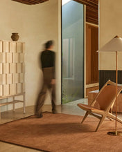 Load image into Gallery viewer, my silvio sienna rug - 100% nz wool