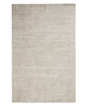 Load image into Gallery viewer, my almonte rug - bamboo silk & wool - oyster 2000 x 3000