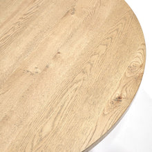 Load image into Gallery viewer, mila round oak dining table - 150cm