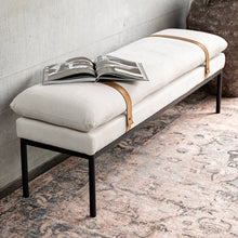 Load image into Gallery viewer, baxter's bench - natural cream