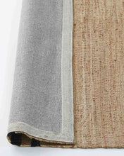 Load image into Gallery viewer, that umbra jute rug - natural stripe 2000 x 3000