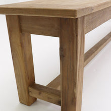Load image into Gallery viewer, farmhouse elm bench - 160cm