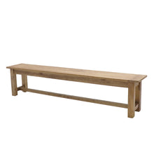 Load image into Gallery viewer, farmhouse elm bench - 110cm