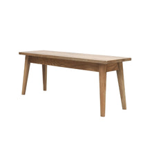 Load image into Gallery viewer, mila oak bench - 118cm
