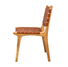 Load image into Gallery viewer, infinity weave dining chair - coffee