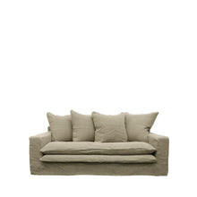 Load image into Gallery viewer, double nook sofa - olive (two seater)