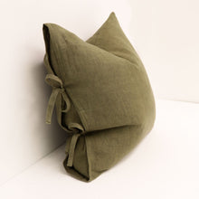 Load image into Gallery viewer, toula tie cushion - tobacco