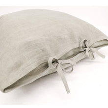 Load image into Gallery viewer, toula tie cushion - soft stone
