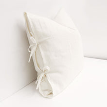 Load image into Gallery viewer, toula tie cushion - off white
