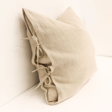 Load image into Gallery viewer, toula tie cushion - natural