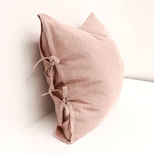 Load image into Gallery viewer, toula tie cushion - powder pink