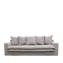Load image into Gallery viewer, double nook sofa - slate (three seater)