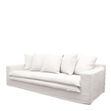 Load image into Gallery viewer, double nook sofa - chalk (three seater)