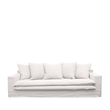 Load image into Gallery viewer, double nook sofa - chalk (three seater)