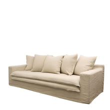 Load image into Gallery viewer, double nook sofa - oatmeal (three seater)