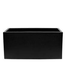 Load image into Gallery viewer, weathered rex planter - black (large)