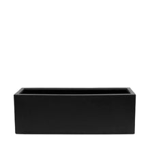 Load image into Gallery viewer, weathered rex planter - black (small)