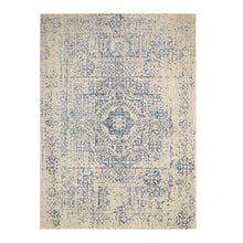Load image into Gallery viewer, ankara nomad rug 2400 x 3400 - grey blue (large)