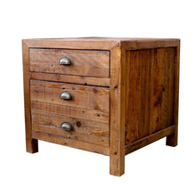 Load image into Gallery viewer, percy&#39;s printmaker side table (two drawer)
