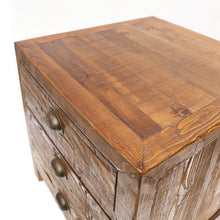 Load image into Gallery viewer, percy&#39;s printmaker side table (two drawer)
