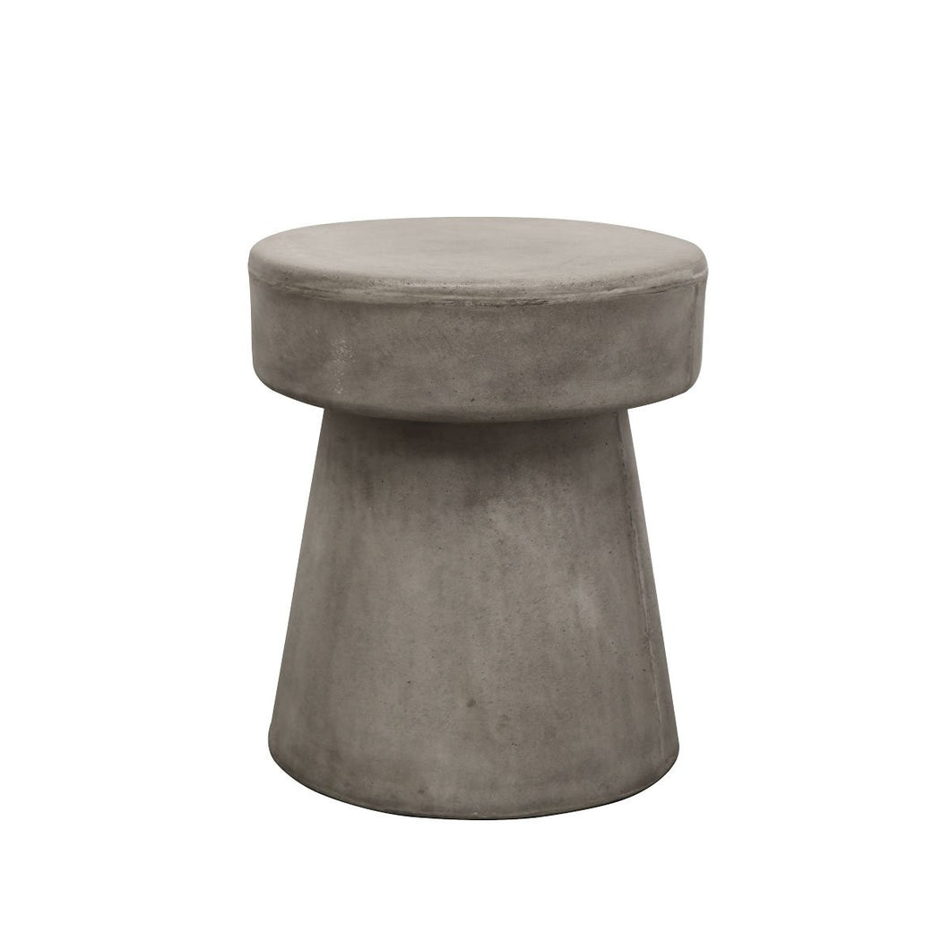 crete mushroom side table