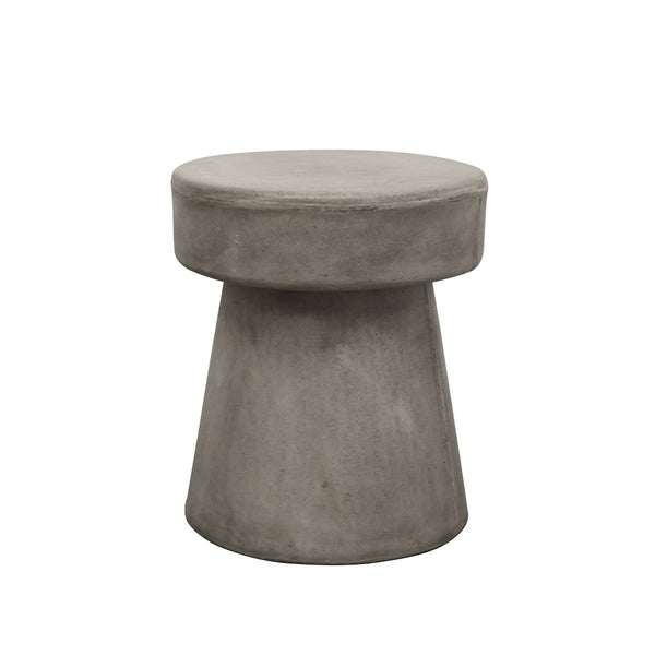 crete mushroom side table