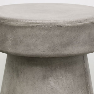 crete mushroom side table