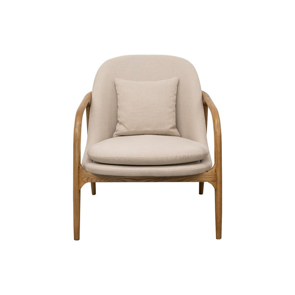 lulu's linen chair - oatmeal