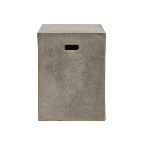 crete rectangle stool