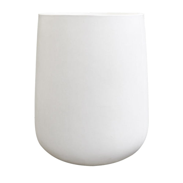 weathered ron planter - white (large)