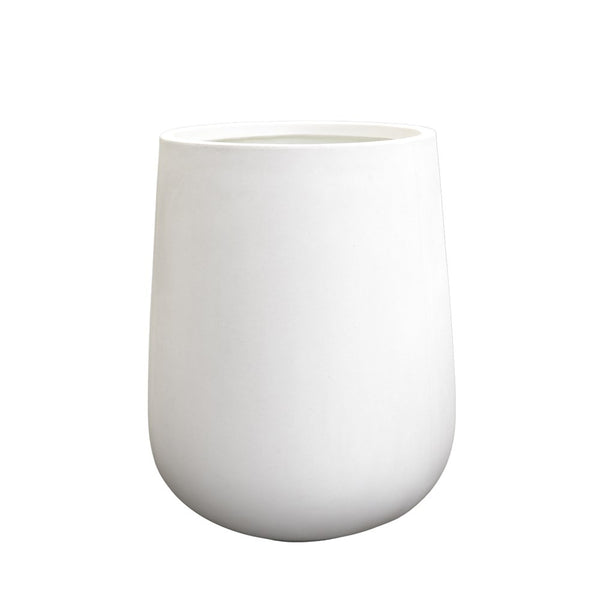 weathered ron planter - white (medium)