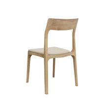 Load image into Gallery viewer, the cass stackable dining chair - natural linen
