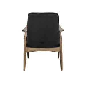 the griffin velvet armchair - pacific