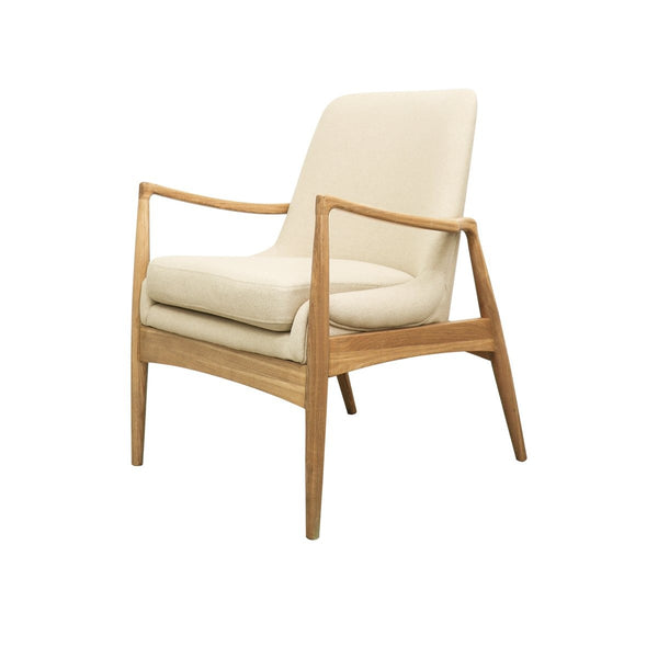 the griffin linen armchair - natural