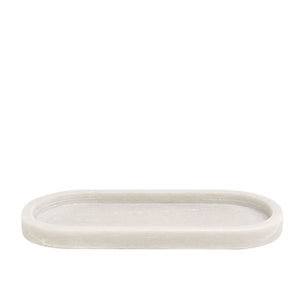 marble oval tray