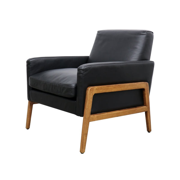 gary's armchair - onyx leather