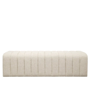 marley bench - alabaster