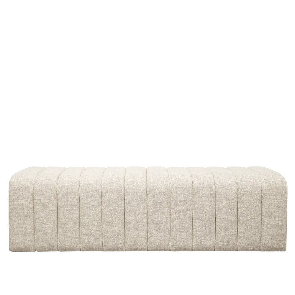 marley bench - alabaster
