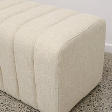 Load image into Gallery viewer, marley bench - alabaster
