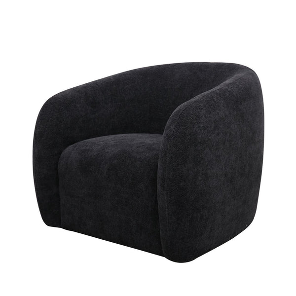 susie's swivel chair - onyx