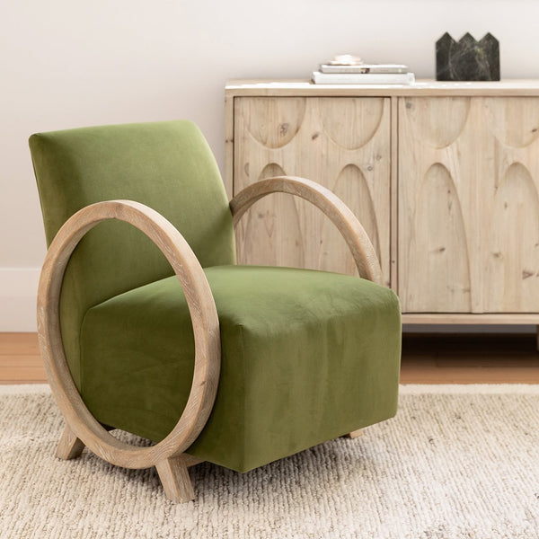 Moeraki single seater - moss