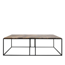 Load image into Gallery viewer, dion&#39;s marble coffee table - forest
